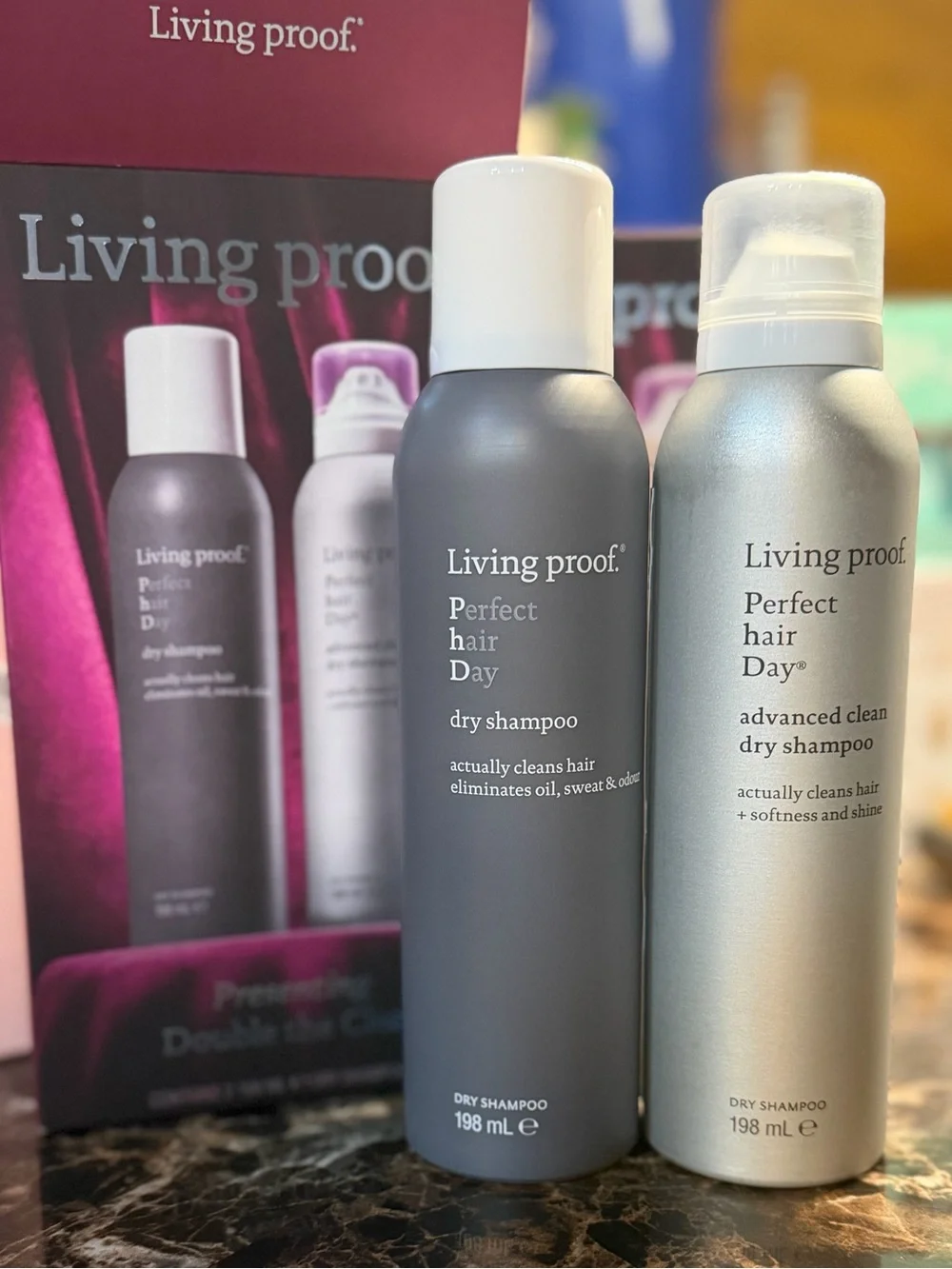Living Proof Clean Hair Duo 6.7oz each